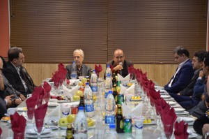 ضیافت شام هیئت رئیسه اتاق بازرگانی ارومیه با نمایندگان پترنول
