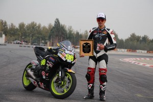 پترونول حامی قهرمان موتورسواری ریس کلاس 1000 سی سی کشور